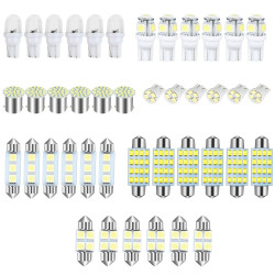42pcs Set Car Interior Reading LED Light Combination Set