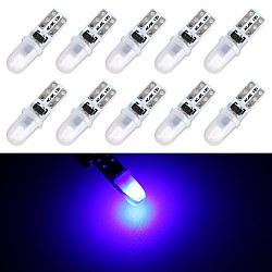 10 in 1 T5 Car Instrument Panel LED Decorative Light Blue Light