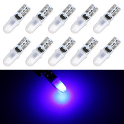10 in 1 T5 Car Instrument Panel LED Decorative Light Blue Light