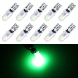 10 in 1 T5 Car Instrument Panel LED Decorative Light Green Light