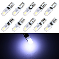 10 in 1 T5 Car Instrument Panel LED Decorative Light White Light