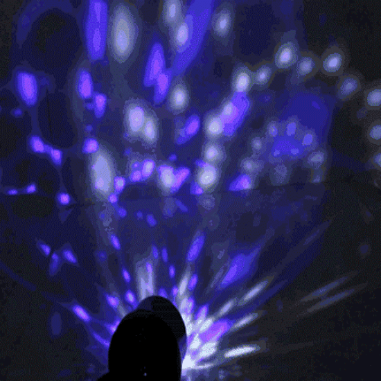 5V 6W Colorful Car Decoration DJ Light Sound Activated Strobe Effect Atmosphere Light Star Music Light Lamp with 6 RGB LED Lights Cable Length 4m Colorful Light