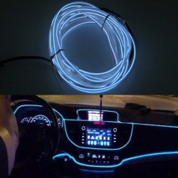 2M Cold Light Flexible LED Strip Light For Car Decoration White Light