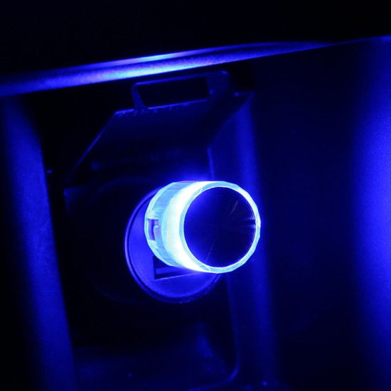 Car Decorative USB Universal LED Atmosphere Lamp Color Deep Blue