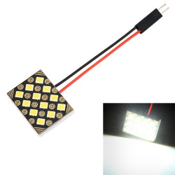 DC12V 1 3W 6000K 80LM 12LEDs SMD 2835 Car Reading Lamp Dome Light