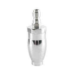Electroplated Pure Copper Rotating Nozzle 360 Degree Fast Rotation 1/4 Quick-Insert Ceramic Spool