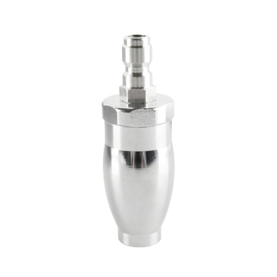 Electroplated Pure Copper Rotating Nozzle 360 Degree Fast Rotation 1/4 Quick-Insert Ceramic Spool