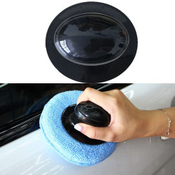 FJdl-001 Car Waxing Sponge Plastic Handle Cleaner And Polish(Black)