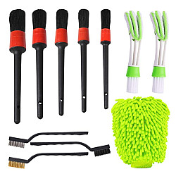 11 in 1 Car Wash Cleaning Brush Tools Set, Random Color Delivery