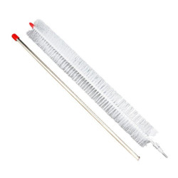 Car Water Tank Radiator Cleaning Brush(Brush Head + Stainless Steel Rod)