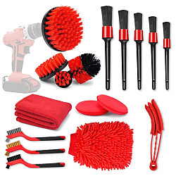 18 PCS / Set Car Wash Cleaning Brush Waterproof Car Wash Gloves
