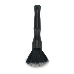 Car Details Soft Bristle Interior Brush Crevice Cleaning Brush, Style: Short Black Handle