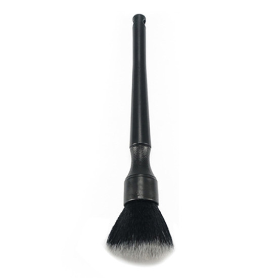 Car Details Soft Bristle Interior Brush Crevice Cleaning Brush, Style: Long Black Handle