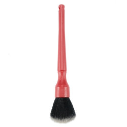 Car Details Soft Bristle Interior Brush Crevice Cleaning Brush, Style: Long Red Handle