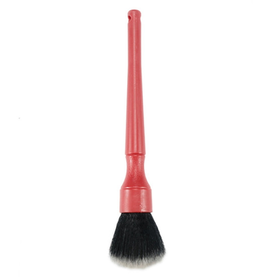 Car Details Soft Bristle Interior Brush Crevice Cleaning Brush, Style: Long Red Handle
