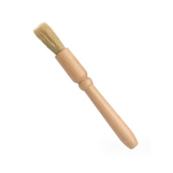 Car Interior Round Wooden Handle Air Vent Cleaning Brush(Wood Color)