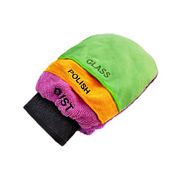 15x24cm 3 in 1 Multifunctional Car Waxing Thickened Cleaning Gloves