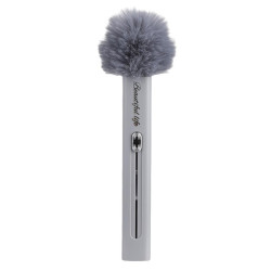 Car Air Conditioner Air Outlet Gap Dust Cleaning Soft Brush(Grey)