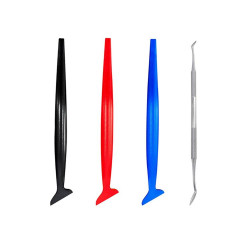 4pcs /Set Car Film Edge Trimmer Car Film Tool Seam Tucking Scraper