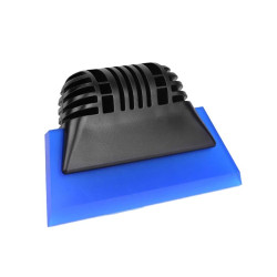 Car Film Scraper Auto Window Tinting Tool Solar Film Car Clothes Wiper Rubber Silicone Soft Wiper(Blue)