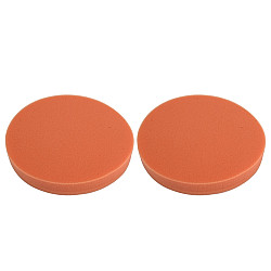 2 PCS Car Wax Sponge Round Shape Sponge High-density Waxing Sponge?Size:18.5 x 18.5cm