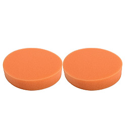 2 PCS Car Wax Sponge Round Shape Sponge High-density Waxing Sponge?Size:12.5 x 12.5cm