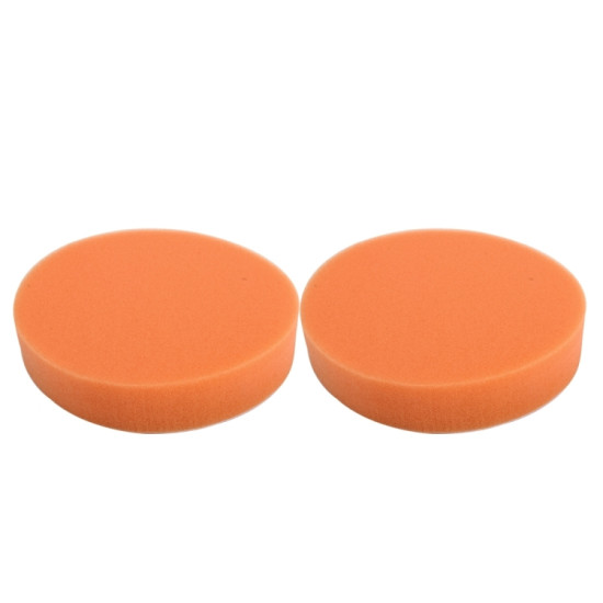 2 PCS Car Wax Sponge Round Shape Sponge High-density Waxing Sponge?Size:12.5 x 12.5cm