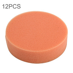 12 PCS Car Wax Sponge Round Sponge High-density Sponge, Size:9.8*9.8cm