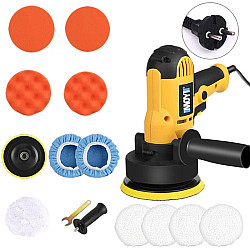 14pcs / Set MOYI Car Hand-held Electric Beauty Waxing Sealing Glaze Polishing Machine(EU Plug)