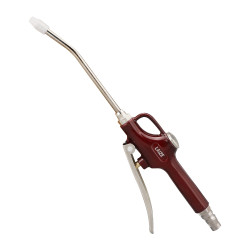LAIZE Aluminum Alloy Cleaning Dust Removing Gun Strong Blow Dust Gun(Wine Red)