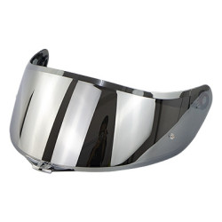 Motorcycle Helmet Lens with Anti-fog Spikes for SOMAN K1/K3SV/K5, Color: Silver Plated