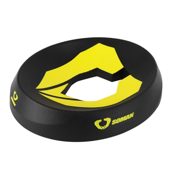 SOMAN Multifunctional Helmet Support Pad Anti-slip Protective Support Base(Black)