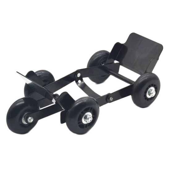 Motorcycle Moving Trailer Device Flat Tire Booster Emergency Electric Vehicle Tractor, Color: Black