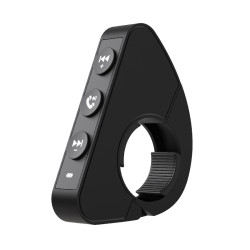 Q15 Motorcycle Riding Wireless Bluetooth Handlebar Control Phone Button Remote Controller(Black)