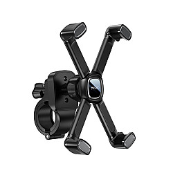 Yesido C191 4-axis Support Bicycle Handle Phone Holder(Black)