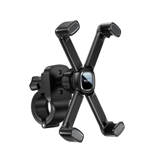 Yesido C191 4axis Support Bicycle Handle Phone HolderBlack`