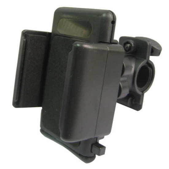 Universal 360 Degree Rotation Quakeproof Bicycle Mount (Bike Holder) for iPhone 5 & 5S & 5C / iPhone 4 & 4S / Other Mobile Phones / MP4 / PDA, Width: 4cm - 7.2cm(Black)