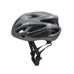 Unisex Cycling Bike One-piece Helmet (Fiber Black)