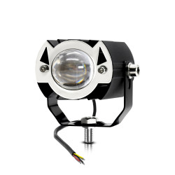 S19 IP68 Waterproof Motorcycle Spotlight(Black)