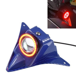Motorcycle Modified LED Headlight for Yamaha NVX155 / AEROX155, Light Color:Red Light(Blue)