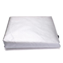 Outdoor Snowmobile Waterproof And Dustproof Cover UV Protection Winter Motorcycle Cover, Size: 330x130x121cm(Silver)