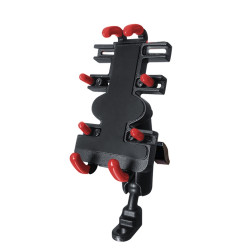 Motorcycle Metal Navigation Mobile Phone Bracket, Style: Rearview Mirror Installation (Hand Twist)
