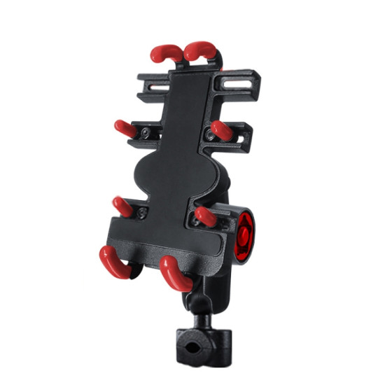 Motorcycle Metal Navigation Mobile Phone Bracket, Style: Thin Tube Fixation (Anti-theft)