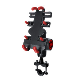 Motorcycle Metal Navigation Mobile Phone Bracket, Style: Handle Installation (Anti-theft)