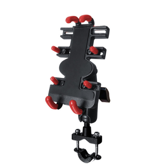 Motorcycle Metal Navigation Mobile Phone Bracket, Style: Handle Installation (Hand Twist)