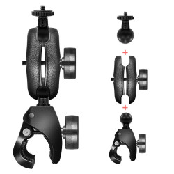 Motorcycle Riding Recorder Bracket Camera Holder, Style: KZ05 + KL04 + KD07