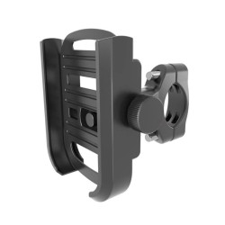 Motorcycle Mobile Phone Rack Bicycle Navigation Bracket(Short Handle Handlebar Version Black)