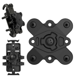 SMNU SM050A Motorcycle Phone Bracket Shock Absorber Buffer Butterfly Shock Absorption Device