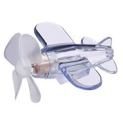 Small Airplane Shaped Motorcycle LED Colored Atmosphere Lights(White)
