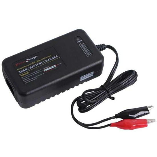 12V Intelligent Automatic Battery Smart Battery Power Charger AC Plug Option: EU/UK/US Plug
